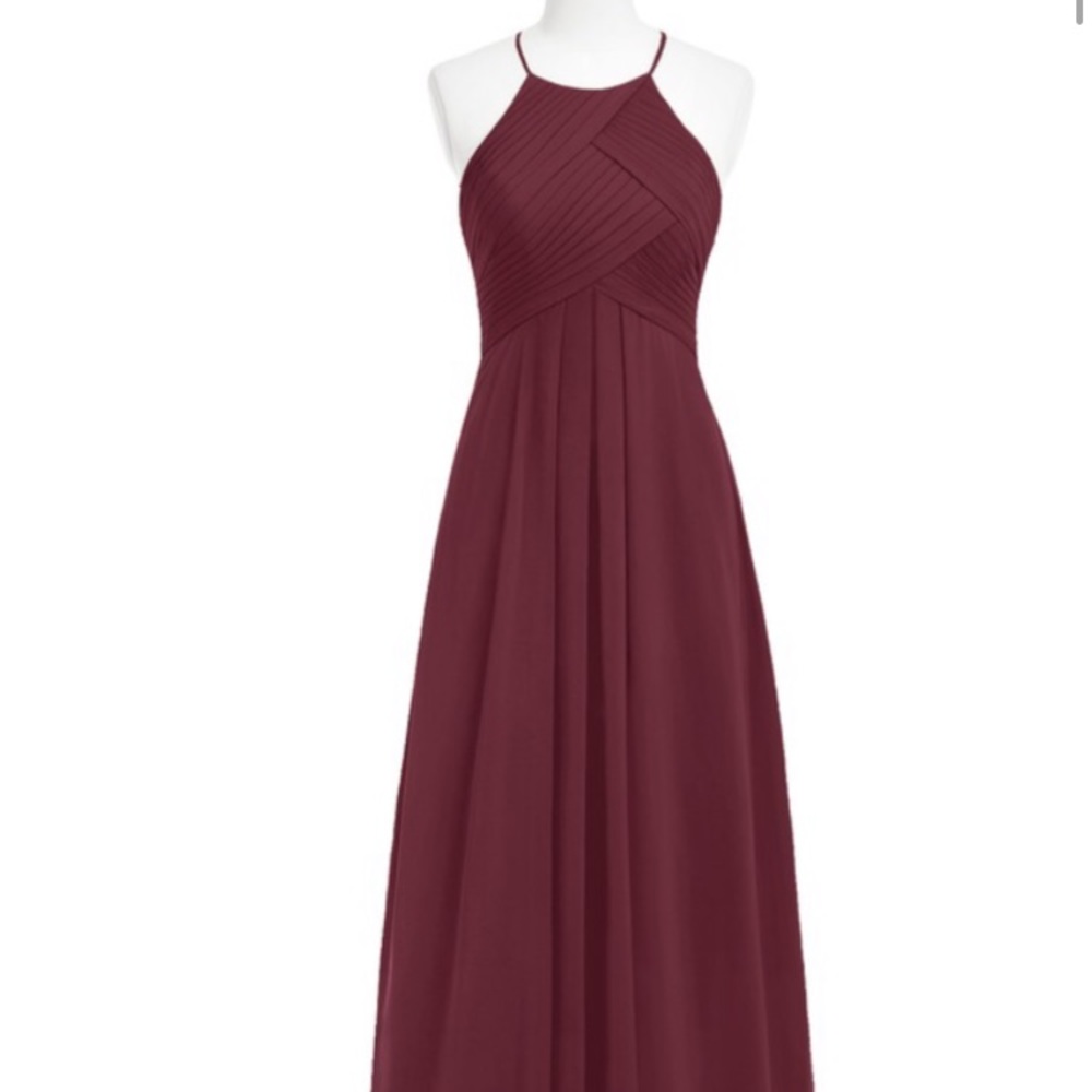 Azazie Bridesmaid Dress in Cabernet